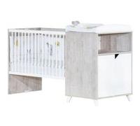 Lit Combiné 120x60 évolutif en 90x190 en bois