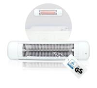 Babyruf BS 50 - Chauffage pour table à langer - 600 W - Avec arrêt automatique - Montage mural facile - Blanc