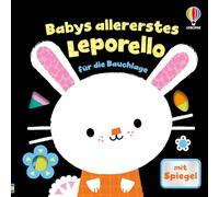 Babys allererstes Leporello: für die Bauchlage: regt Babys dazu an, das Köpfchen zu heben und unterstützt sie so beim Trainieren der Nackenmuskulatur - für Kinder ab 1 Monat