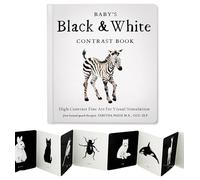 Baby's Black and White Contrast Book: High-Contrast Art for Visual Stimulation at Tummy Time