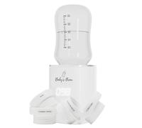 Baby's Brew Chauffe-biberon portable Pro - Chauffe-lait pour lait maternel ou formule, design anti-fuite, facile à transporter, sans fil, alimenté par batterie, autonomie de 8 à 12 heures, ensemble de fête prénatale (réchauffeur uniquement)