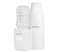 Baby's Brew Chauffe-biberon portable Pro - Chauffe-lait pour lait maternel ou préparation, design anti-fuite, facile à transporter, sans fil, alimenté par piles, autonomie de 8 à 12 heures, ensemble