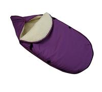 Babys-Dreams Chancelière d'hiver universelle pour porte-bébé, par ex. Maxi-Cosi, siège auto Römer, etc. *12 couleurs* Chancelière d'hiver en laine d'agneau