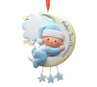 Baby's First Christmas Ornament | Decoration | Christmas Tree Pendant | Baby's First Christmas | Holiday Keepsake Ornament Heartwarming Keepsake Resin for Holiday Family Decor