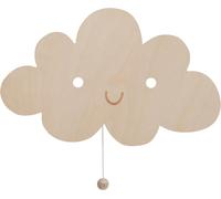Baby's Only - Applique Murale Nuage Wonder - Marron - 38x24 Cm[Vei9272336]