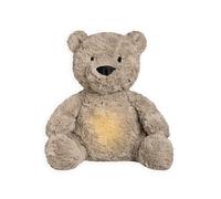 Baby's Only - Bo l’ours en peluche avec entraîneur de sommeil - Peluche musicale avec veilleuse bébé - Bruit blanc bebe - Veilleuse bébé musicale et lumineuse - Doudou bébé - Taupe