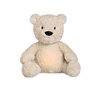Baby's Only - Bo l’ours en peluche avec entraîneur de sommeil - Peluche musicale avec veilleuse bébé - Bruit blanc bebe - Veilleuse bébé musicale et lumineuse - Doudou bébé - Warm Linen