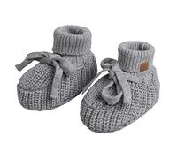Baby's Only - Chaussons teddy Soul - Gris - 3-6 mois - 100% coton organique