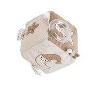 Baby's Only - Cube d'activité Heaven - Cube d'éveil - Jouets de Montessori - 3-18 Mois - Clay/Warm Linen