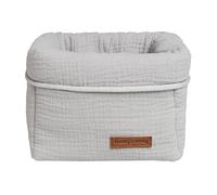Baby's Only - Panier commode Breeze - Gris - 18x18x18 cm