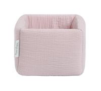 Baby's Only - Panier commode Fresh ECO - Vieux Rose - 18x18x18 cm