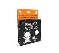 Baby's World: A High-Contrast Crinkle Fabric Stroller Book for Babies