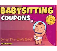Babysitting Coupons: Funny Gift For New Parents, Perfect Idea For Babyshower, Welcome New Born, Gift for New Mom and New Dad