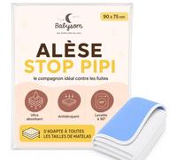 Babysom - Alèse Bébé Stop Pipi - Imperméable Ultra Absorbante - Protège Matelas Silencieux - Lavable à 90°C - pour Tout Type de Couchage