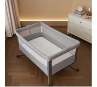 Babysom - Matelas Cododo Bébé 50x83 cm - Housse en Viscose de Bamboo - Sans Traitement Chimique - Déhoussable - Certifié Oekotex