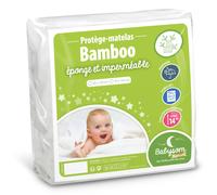 Babysom - Protège Matelas / Alèse Bébé - Bamboo - 70x140 Cm - Imperméable - Doux Et Respirant - Bouclette Éponge