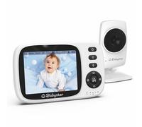Babystar Babyphone avec caméra, babyphone vidéo sans Fil, Vision Nocturne, Surveillance de la température, Module Audio VOX bidirectionnel, Rechargeable 2100 mAh, 2,4 GHz, idéal pour Les Parents