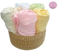 Babysun Nursey Drap Housse Jersey Bambou Rose