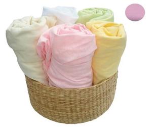 Babysun Nursey Drap Housse Jersey Bambou Rose