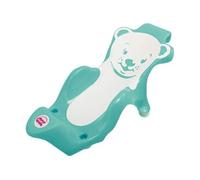 OKBABY Buddy - Transat Anatomique avec assise en gomme anti-dérapante pour le bain des nouveaux-nés 0-8 mois (8Kg) - Turquoise