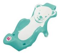 OK Baby Transat de bain Buddy – Anatomique, assise en gomme anti-dérapante 0-8 mois (8Kg) – Turquoise