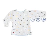 BabyToLove Blouse imperméable Tablier Bavoir bébé | Garde les vêtements propres | Repas & activités créatives | Rainbow