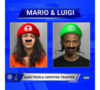 Babytron & Certified Trapper – Mario & Luigi – Vinyle Picture Disc – Éd. limitée – Explicite