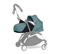 BABYZEN YOYO Pack nouveau-né 0+, Aqua - Comprend un matelas, une capote, un cale-tête et un couvre-pieds - Requiert un cadre YOYO2 (vendu séparément)