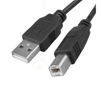 BABZTECH - Câble USB 2.0 type A mâle vers B mâle - Cordon d'imprimante compatible avec les imprimantes telles que HP, Epson, Brother, Canon, Lexmark, Dell et tous les autres appareils USB A/B