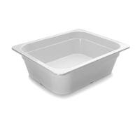 Bac 1/2 en mélamine Lacor GN Blanc 4,50 L