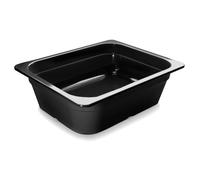 Bac 1/2 en mélamine Lacor GN Noir 8,00 L