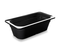Lacor Bac en mélamine GN 1/3 Noir 176 x 325 x 100 mm