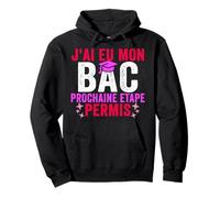 BAC 2025 Baccalauréat Bachelière Bachelier Obtenu Permis Bac Sweat à Capuche