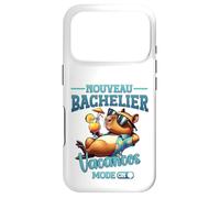 BAC 2026 Bachelier Capybara Vacances Mode on Baccalauréat Coque pour iPhone 17 Pro