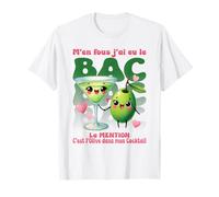 BAC 2026 Olive diplômée Cadeau drôle pour Bachelier Mention T-Shirt