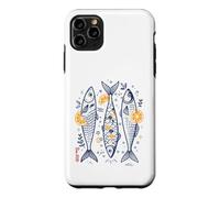 Bac 2026 Sardines Rétro Humour Réussite Style méditerranéen Coque pour iPhone 11 Pro Max
