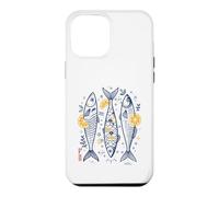 Bac 2026 Sardines Rétro Humour Réussite Style méditerranéen Coque pour iPhone 12 Pro Max