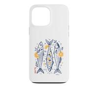 Bac 2026 Sardines Rétro Humour Réussite Style méditerranéen Coque pour iPhone 13 Pro Max