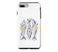 Bac 2026 Sardines Rétro Humour Réussite Style méditerranéen Coque pour iPhone 7 Plus/8 Plus