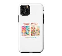 BAC 2026 Vacances Mode on Plages Réussite Après Examens Coque pour iPhone 11 Pro