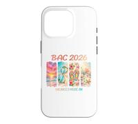 BAC 2026 Vacances Mode on Plages Réussite Après Examens Coque pour iPhone 16 Pro
