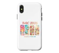 BAC 2026 Vacances Mode on Plages Réussite Après Examens Coque pour iPhone X/XS