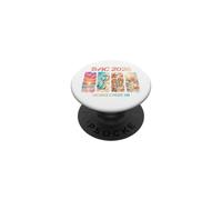 BAC 2026 Vacances Mode on Plages Réussite Après Examens PopSockets PopGrip Adhésif