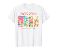 BAC 2026 Vacances Mode on Plages Réussite Après Examens T-Shirt