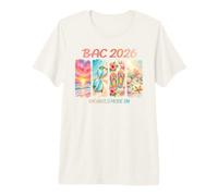 BAC 2026 Vacances Mode on Plages Réussite Après Examens T-Shirt Haut de Gamme