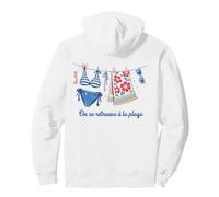 BAC 2026 Vacances Plages on se Retrouve à la Mer Sweat à Capuche