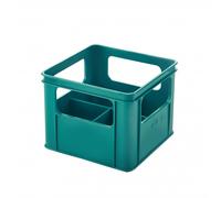 Bac à 4 gros biberons émeraude TU