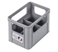 Bac à 6 biberons gris charme TU