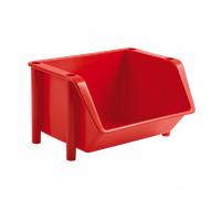 Bac à bec Alimentaire 18 litres rouge