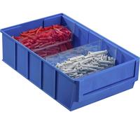 Bac à bec Allit Profi Plus ShelfBox 300B bleu bleu (L x l x H) 300 x 185 x 81 mm